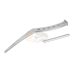 Râpe chirurgicale orthopédique manuelle Austin Moore pour la préparation osseuse, à tige étroite et standard, en acier inoxydable de haute qualité, pour Thompson - Product Image 1