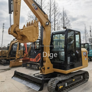 Used Caterpillar CAT306E 6Ton Hydraulic Crawler Excavator Japan Original Machine Engine Pump Core Components 0.22m <b>Bucket</b> - Product Image 6