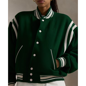 Chaquetas Universitarias para Mujer, Chaquetas Bomber Letterman, Chaquetas Bomber de Béisbol Lisas, Chaquetas Personalizadas con Letras 2026 - Product Image 6