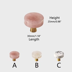 <b>KNOB</b> MOTHER OF PEARL RESIN AND POLISHED BRASS Door <b>Knob</b> Custom Color Shape Size Made in India - Product Image 6