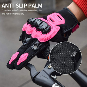 Guantes de Esquí Transpirables de Dedo Completo, Negros y Rosas, de Poliéster, para Invierno, Unisex, Compatibles con Pantalla Táctil, Ajustables, para Snowboard - Product Image 3