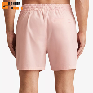 Short de surf pour homme personnalisé, 1 pièce, sans bretelles, avec logo sur le devant, en polyester écologique, avec poches - Product Image 5