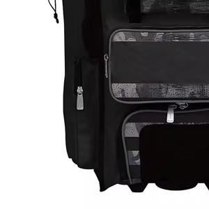 Custom Logo Baseball Player Gear Backpack with Rolling Wheels Large <b>Storage</b> Bat <b>Carrier</b> Outdoor Softball Equipment Travel <b>Bag</b> - Product Image 5