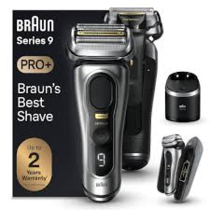 Afeitadora Eléctrica Braun Serie 9 9517s PRO+ para Hombre, Portátil, 5 Elementos de Afeitado Profesionales, Recortadora de Precisión para Cabello Largo, Carga ProTrimmer - Product Image 1