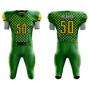 Men Sportswear American Football Uniform Set Wholesale Youth Practice Wear American Football Uniforms OEM Serviced Unique Design - Product Image 1