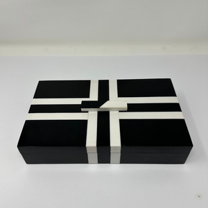 Caja de Música de Resina de Alta Calidad con Incrustaciones de Estilo Árabe de Lujo, Hecha a Mano, Tamaño/Color Personalizado, Venta al por Mayor de Fábrica - Product Image 4