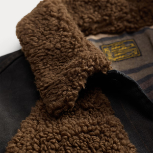 Premium Heavy Duty Fleece Panelled <b>Canvas</b> <b>Jacket</b> <b>Men</b> Winter Vintage Ranch Workwear OEM Custom Heritage Americana Outerwear Front - Product Image 4