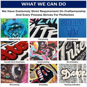 Sudadera con Capucha Oversize de Felpa Pesada 100% Algodón Estilo Urbano, Diseño Boxy, Personalizada, de Alta Calidad, Ecológica, con Apliques Vintage - Product Image 4