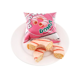 Pastel de Fresa Doowee Donut, 348g, Snack Suave y Afrutado, Precio Competitivo, Venta al Por Mayor, Exportación - Product Image 3