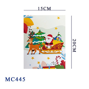 Best Seller <b>Handmade</b> Santa Christmas in the Forest Pop Card Custom Design <b>Paper</b> Crafts Gifts Top Trending Laser Cut Viet-craft - Product Image 6