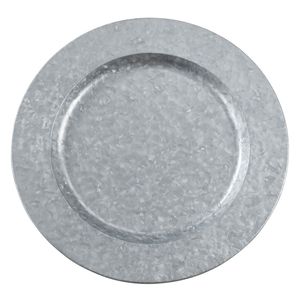 Assiette de Présentation Ronde en Métal Durable pour Service de Dîner Formel, Réception de Mariage et Vaisselle pour Occasions Spéciales - Product Image 5