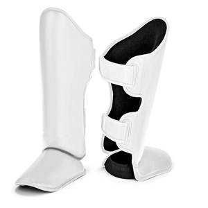 Protège-tibias de boxe sur mesure transfrontaliers, protections de voûte plantaire épaissies en mousse pour Taekwondo, MMA, Kickboxing, Muay Thai - Product Image 2