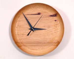 Custom <b>3D</b> Wooden Forest Fox <b>Wall</b> <b>Clock</b> Silent Quartz Laser Cut Layered Wood Craft Modern Round Hanging <b>Clock</b> Home Living Room - Product Image 2