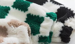 OEM High Quality Unisex Sherpa <b>Fleece</b> <b>Jacket</b> 100% Cotton Heavyweight <b>Thick</b> Warm 500GSM Stand Collar Winter <b>Fleece</b> <b>Jacket</b> - Product Image 5