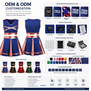 Nouveautés tendance Uniformes de cheerleading pour femmes de haute qualité Couleur personnalisée Impression par transfert thermique Respirant Confortable - Product Image 4