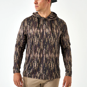 Sudadera Ligera con Protección Solar UPF 50, de Secado Rápido, Talla Grande, con Estampado de Camuflaje, Sublimación, Poliéster y Elastano, Manga Larga, Personalizable, para Pesca, para Adultos - Product Image 4