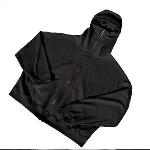 Sweat à capuche double haut de gamme pour hommes et femmes, style streetwear, impression de logo personnalisé, sweat à capuche vierge, production en gros en usine - Product Image 5