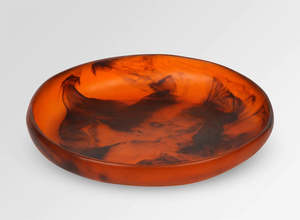 <b>Epoxy</b> Resin Decorative Bowl Handcrafted Artisan Statement Centerpiece & Serving Bowl for Dining <b>Table</b>, <b>Coffee</b> <b>Table</b>, Fruit - Product Image 6