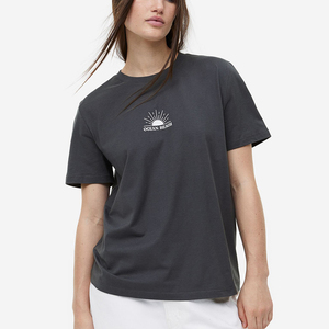 Camisetas de poliéster para mujer, material mezclado con spandex, elasticidad en 4 direcciones, estampado personalizado, tallas grandes, camisetas para mujer en oferta - Product Image 5