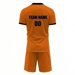 Uniforme de Fútbol para Adultos, Conjunto de Camiseta de Fútbol Personalizada, Ropa Deportiva con Estampado Transpirable, 100% Poliéster Sublimado, Malla Frontal - Product Image 3