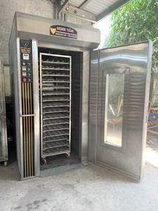 Four rotatif électrique 16 plateaux, Nouveauté 2025, pour boulangerie, 380V, automatique, portable, protection contre la surchauffe, garantie 1 an, Qualité Vietnamienne LX16M - Product Image 6