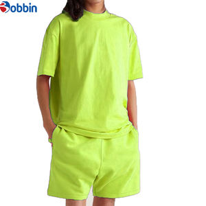 Ensemble T-shirt et short unisexe confortable, imprimé, décontracté, nouvelle collection été, personnalisable, respirant, pour homme - Product Image 4