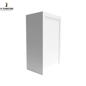 JY Vietnam vente en gros armoire de cuisine modulaire standard RTA de style européen haut de gamme poignées métalliques en bois de chêne - Product Image 1