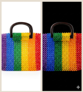 Bolso de Noche Elegante con Cuentas para Novia, Cartera de Mano Premium Hecha a Mano, Bolso de Moda para Fiesta de Boda de Diseñador para Mujer - Product Image 3