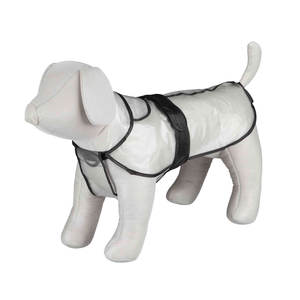 XS 30 cm Tarbes Waterproof PVC Pet Clothes Transparent-<b>Black</b> <b>Edge</b> - Product Image 2