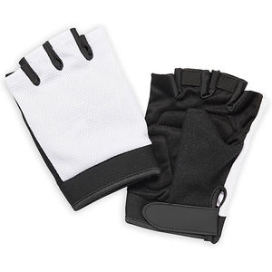 Guantes Deportivos de Microfibra con Almohadilla de Gel para Mujer y Hombre, Medios Dedos, Antideslizantes, Transpirables, Protección para la Palma, Guantes de Gimnasio y Fitness - Product Image 3
