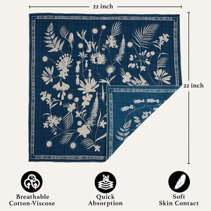 Hip Hop Cotton <b>Bandanas</b> New Design Multifunctional Skull Square Scarves Adults <b>Brown</b> Digital Printing Letter Dot Pattern Spring - Product Image 3