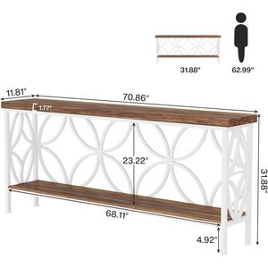 Tavolo Consolle Lungo per Ingresso o Posizionamento Dietro il Divano - Product Image 2