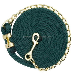 Cuerda de nailon grueso de alta resistencia con opción de múltiples colores y cadena de latón macizo para caballos. - Product Image 3