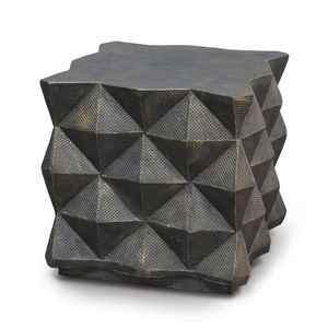 Tabouret en aluminium de haute qualité, design élégant, mobilier de qualité supérieure, tabouret en métal, finition dorée, ottoman, tabourets en laiton - Product Image 5