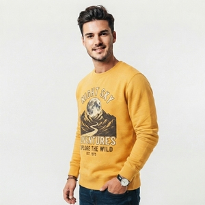 Sweat-shirt imprimé pour hommes en gros – Collection de vêtements premium avec motifs uniques, tissu doux et coupe confortable - Product Image 5