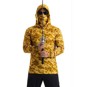Sudaderas de pesca con tela de malla transpirable, ropa refrescante para viajes de pesca en clima cálido, sudaderas de pesca - Product Image 1