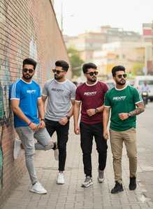 T-shirts coupés et cousus, couleurs unies, prix de gros, 240 GSM, streetwear, fabricant de premier plan, impression de logo, coupe ample - Product Image 4