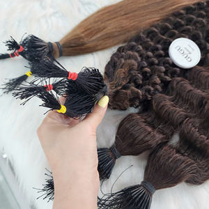 <b>Micro</b> <b>Bead</b> <b>Extensions</b> Real Human <b>Hair</b> Brown <b>Micro</b> Link <b>Hair</b> <b>Extensions</b> Human <b>Hair</b> <b>Micro</b> Ring <b>Extensions</b> Human <b>Hair</b> for Women - Product Image 3