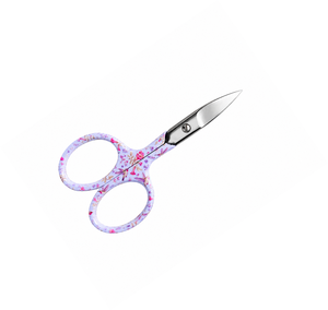 Ciseaux de broderie multifonction professionnels DIY 4,5 pouces, lisses, OEM, motif floral lavande, en acier inoxydable tranchant pour artisanat - Product Image 4