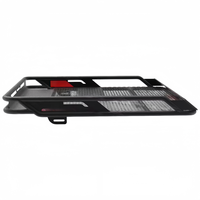 Panier de toit universel en acier thermolaqué pour voiture, porte-bagages robuste, capacité de charge 100 kg pour SUV et pick-up