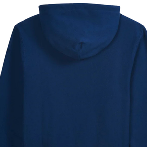 Sudadera con Capucha para Hombre, Corte Holgado, Color Azul Oscuro, Forro Polar Suave, Informal, Manga Larga, Cálida y Cómoda, Estilo Urbano, Invierno - Product Image 4