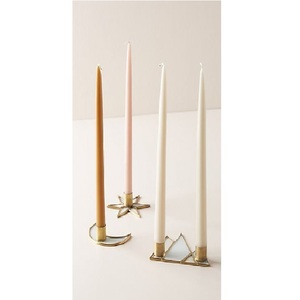 Support à bougie en laiton Golden Tulip, décoration d'intérieur, porte-bougie en métal durable - Product Image 2