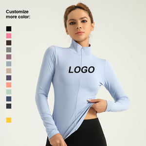 Solid Color Gym Fitness <b>Jacket</b> Yoga With Pockets Morning <b>Workout</b> White Yoga <b>Jacket</b> Quick-Dry Slim Yoga <b>Jacket</b> - Product Image 5