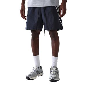 2025 Shorts décontractés pour hommes américain surdimensionné coupe ample séchage rapide coton antibactérien respirant glace peau Patchwork grande taille - Product Image 1