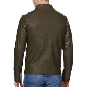 Chaqueta de Cuero para Hombre, Nueva Colección 2026, Moda de Invierno, Impermeable, Ecológica, Transpirable, con Logotipo Frontal - Product Image 5