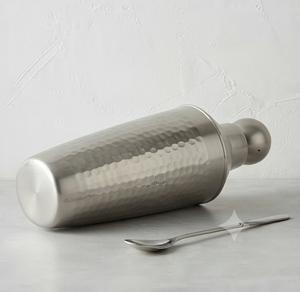 Shaker à cocktail plaqué argent, outil de bar en acier inoxydable le plus vendu, shaker à cocktail en métal patiné, produit phare - Product Image 5