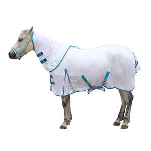 Couverture de cheval sur mesure avec couvre-cou intégré, fabrication professionnelle, équipement équestre, produits équestres, couvertures de cheval à vendre - Product Image 1