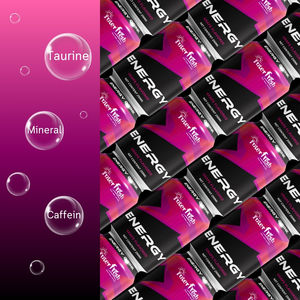 250ml boissons énergisantes saveur fraise Vietnam vente en gros boissons énergisantes-fabricant et fournisseur de boissons énergisantes gazéifiées - Product Image 4