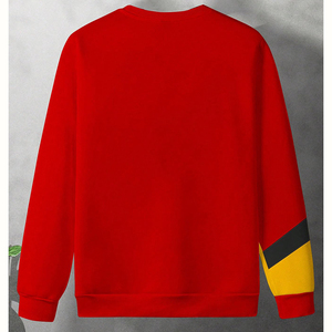 Custom 3d Embossed Sweatshirt Cotton Crew Neck <b>Jumper</b> Oversize Custom Prints Embossed Sweatshirts For men Drop-shoulder - Product Image 2
