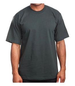 Camisetas de algodón 100% para hombre, fabricadas en Pakistán, de manga corta, informales, con diseño de logotipo personalizado. - Product Image 3